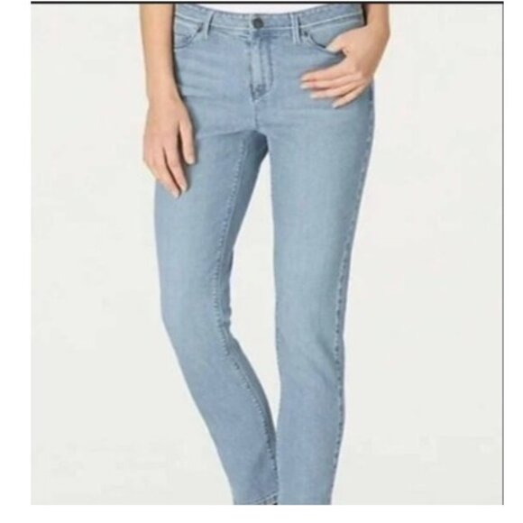 JJill Authentic Fit Denim Slim Ankle Size 8 - Picture 3 of 14